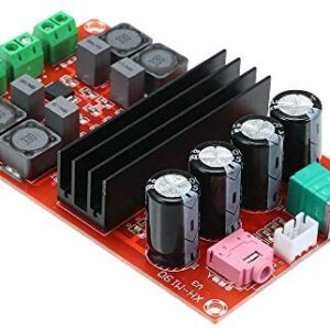 Leeofty XH-M190 TDA3116D2 High Power Digital Amplifier Board TPA3116 Two Channels Audio Amplifier Module 12-24V