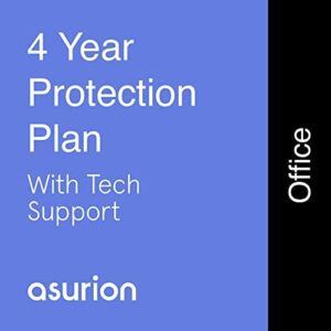 ASURION 4 Year Office Equipment Protection Plan with Tech Support $50-59.99