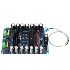 TPA3116D2 DC 12-24V 150W+150W Audio Amplifier Board Dual Channel Battery High Power Amplifier Board Stereo Output Digital Power Amplifier Board with Boost