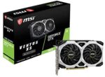 MSI Gaming GeForce GTX 1660 192-Bit HDMI/DP 6GB GDRR5 HDCP Support DirectX 12 Dual Fan VR Ready OC Graphics Card (GTX 1660 VENTUS XS 6G OC)