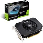 ASUS Phoenix NVIDIA GeForce GTX 1650 OC Edition Gaming Graphics Card (PCIe 3.0, 4GB GDDR6 Memory, HDMI, DisplayPort, DVI-D, Axial-tech Fan Design)