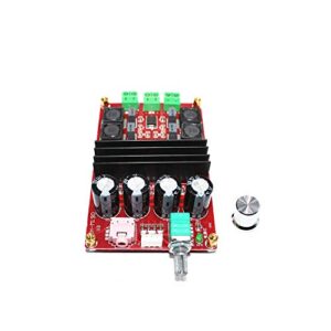 K103 XH-M190 Tube Digital Audio Board TDA3116D2 Power Audio Amp 2.0 Class D Stereo HiFi Amplifier DC12-24V 2100W