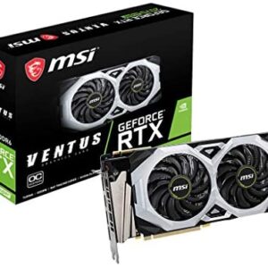 MSI Gaming GeForce RTX 2070 Super 8GB GDRR6 256-bit HDMI/DP NVLink Torx Fan Turing Architecture Overclocked Graphics Card (RTX 2070 Super Ventus OC) (Renewed)