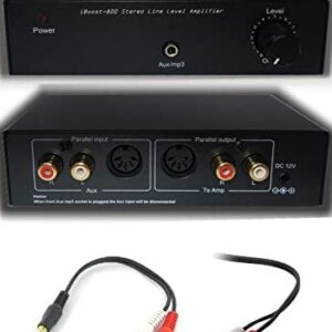 iBoost 800 Stereo Line Level Audio Amplifier Booster Amp for MP3, iPod, iPad, iPhone