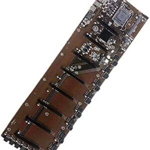 Mining Motherboard B85 1150 Pin Motherboard 4 USB3.0 LAN DDR3 8 PCIE 16X GPU Graphics Card Mainboard for BTC Mining