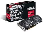 ASUS Radeon RX 580 8GB Dual-Fan OC Edition GDDR5 DP HDMI DVI VR Ready AMD Graphics Card (DUAL-RX580-O8G)