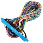 DEVMO 28 Pins Jamma Harness Cabinet Wire Wiring Loom for Arcade Game PCB Video Board Machine Video Consoles Jamma Pandora Box 4 5 6