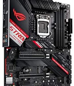 ASUS ROG Strix Z490-H Gaming Z490 LGA 1200 (Intel 10th Gen) ATX Gaming Motherboard (12+2 Power Stages,DDR4 4600, Intel 2.5 Gb Ethernet, USB 3.2 Gen 2, Aura Sync)