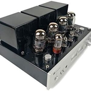 MUZISHARE X7 KT88 x4 Push-Pull Vacuum Tube Integrated Amp Power Amplifier MM Phono amp Remote Upgrade