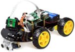 UCTRONICS Robot Car Kit for Raspberry Pi - Real Time Image and Video, Line Tracking, Obstacle Avoidance with Camera Module, Line Follower, Ultrasonic Sensor and App Control