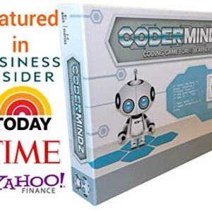 CoderMindz Game for AI Learners! NBC Featured: First Ever Board Game for Boys and Girls Age 6+. Teaches Artificial Intelligence and Computer Programming Through Fun Robot and Neural Adventure!