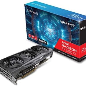 Sapphire 11304-02-20G Nitro+ AMD Radeon RX 6800 XT PCIe 4.0 Gaming Graphics Card with 16GB GDDR6