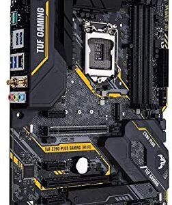 ASUS TUF Z390-Plus Gaming (Wi-Fi) LGA1151 (Intel 8th and 9th Gen) DDR4 DP HDMI M.2 Z390 ATX Motherboard 802.11ac Wi-Fi USB 3.1 Gen2