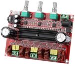 Clyxgs TPA3116D2 2.1 Digital Power Amplifier Board, 2x80W+100W(Bass) Audio Stereo AMP Module for Audio System DIY Speakers 12-26V