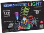 Snap Circuits LIGHT Electronics Exploration Kit | Over 175 Exciting STEM Projects | Full Color Project Manual | 55+ Snap Circuits Parts | STEM Educational Toys for Kids 8+,Multi