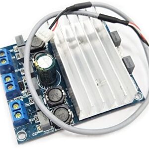 HiLetgo TDA7492 2x50W D Class High Power Digital Amplifier Board AMP with Radiator 10-26V