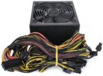 1800W Modular Mining Power Supply PSU for 8 GPU ETH Rig Ethereum Miner