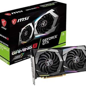 MSI Gaming GeForce GTX 1660 Super 192-bit HDMI/DP 6GB GDRR6 HDCP Support DirectX 12 Dual Fan VR Ready OC Graphics Card (GTX 1660 Super Gaming X) (Renewed)