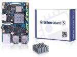 Tinker Board S RK3288 SoC Single Board Computer 1.8GHz Quad Core CPU, 600MHz Mali-T764 GPU, 2GB LPDDR3 & 16GB eMMC Motherboard with Accessories