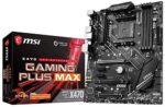 MSI Performance Gaming AMD X470 Ryzen 2ND and 3rd Gen AM4 DDR4 DVI HDMI Onboard Graphics CFX ATX Motherboard (X470 GAMING PLUS Max)