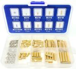 Micro Connectors 114 pcs Assorted M2.5 Standoff Kit for Raspberry Pi and Single Boards, Mixed