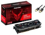 PowerColor AMD Radeon RX 6700 XT Red Devil Graphics Card 12GB GDDR6 PCIe 4.0 Dual-Fan AMD Infinity Cache RDNA2 Architecture 1x HDMI 3X DisplayPort 1.4a  2.0 w/ Mytrix HDMI 2.1 Cable(4k@120Hz/8K@60Hz)