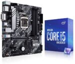 Micro Center Intel Core i5-10600K Desktop Processor 6 Cores up to 4.8 GHz Unlocked LGA1200 (Intel 400 Series chipset) 125W Bundle with ASUS Prime B460M-A Micro mATX Motherboard Aura Sync RGB, Dual M.2