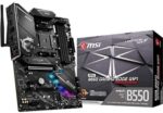 MSI MPG B550 GAMING EDGE WIFI Gaming Motherboard (AMD AM4, DDR4, PCIe 4.0, SATA 6Gb/s, M.2, USB 3.2 Gen 2, AX Wi-Fi 6, HDMI/DP, ATX, AMD Ryzen 5000 Series processors)