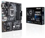 ASUS LGA1151 (300 Series) DDR4 HDMI DVI VGA M.2 mATX Motherboard (PRIME B360M-A)