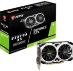 MSI Gaming GeForce GTX 1650 128-Bit HDMI/DP/DVI 4GB GDRR6 HDCP Support DirectX 12 VR Ready OC Graphics Card (GTX 1650 D6 Ventus XS OCV1) (Renewed)