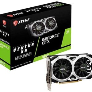 MSI Gaming GeForce GTX 1650 128-Bit HDMI/DP/DVI 4GB GDRR6 HDCP Support DirectX 12 VR Ready OC Graphics Card (GTX 1650 D6 Ventus XS OCV1) (Renewed)