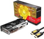 Sapphire Nitro+ AMD Radeon RX 6900 XT OC Gaming Graphics Card 16GB GDDR6 PCIe 4.0 Triple-Fan RDNA 2 Architecture Tri-X Cooling Technology 1 x HDMI 2.1 3 x DisplayPort 1.4 w/ Mytrix HDMI Cable