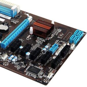 Occus - Cables 8 GPU PGA988 DDR3 8-PCIE SATA Mining Motherboard Socket for ETH Bitcoin Miners LCC77 - (Cable Length: Other)