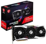 MSI Gaming Radeon RX 6900 XT Boost Clock Up to 2340 MHz 256-bit 16GB GDDR6 DP/HDMI Triple Torx 4.0 Fans FreeSync DirectX 12 VR Ready RGB Graphics Card (RX 6900 XT Gaming X Trio 16G)