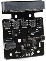 SparkFun Moto:bit - Micro:bit Compatible Carrier Board (Qwiic) Fully Functioning Robotics Platform Beginner-Friendly Controller Operate Basic Chassis Hookup Sensors Servos & Other Circuits