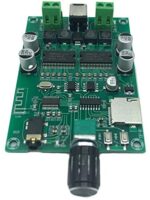 Esquirla Two-Channel Stereo High Power Digital Amplifier Board Bluetooth Version:5.0 80mA