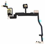 Dougsgadgets Power Button Flashlight Flex Cable Ribbon with Bracket Assembly Replacement Part Compatible with iPhone 11 Pro