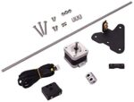 Aibecy 3D Printer Accessories Dual Z Axis Leading Screw Rod Upgrade Kit with Stepper Motor Replacement for Creality CR-10 3D Printer