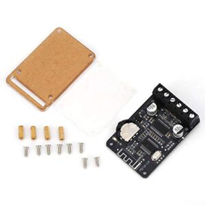 Bluetooth Amplifier Board 2 Channel High Power Digital Audio Amplifier Module XY-P15W DIY Stereo Power Amplifier Board(with Shell)