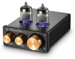 Nobsound NS-10P Mini Vacuum Tube Preamp Audio Hi-Fi Stereo Pre-Amplifier Treble & Bass Control