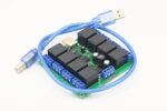 SMAKN 5V-30v 8 Channel USB Relay Module Programmable Computer Control