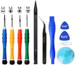 YESCOO 11PCS iPhone Repair Screwdriver Kit iPhone Repair Tools for iPhone X, iPhone 8/8 Plus/7/7 Plus/6/6 Plus /6S/5/5C/5S/4/4S and More