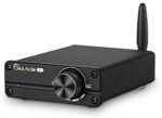 Douk Audio G5 100W Bluetooth 5.0 2 Channel Amplifier Mini Digital Class D Stereo Audio Power Amp Wireless Receiver (Black)