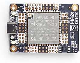 Sipeed Maix M1W Dock Kit K210 AI+lOT WiFi Development Board RISC-V Dual Core 64bit MCU for Edge Computing