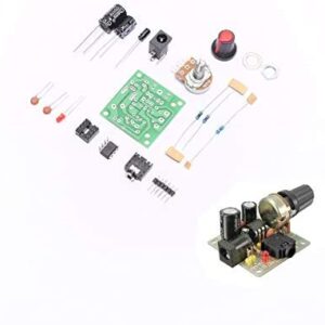 DEVMO LM386 Super Mini Audio Amplifier DIY Kit Board 35x37mm 3-12V - Unsoldered