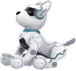 Wenini Voice Control Speech Dog Animal Robot Toys Robotic Dog Puppy Toys - Voice Control, 10 Animal Forms of Intelligent Imitation, Funny Dogs, Encyclopedic Teaching