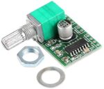 HiLetgo Mini 3W+3W DC 5V Audio Amplifier Handy Digital Power Amp Module Board Dual-Channel PAM8403 Stereo Amplifiers with Potentiometer for DIY Portable