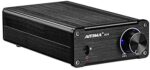 AIYAMA A04 2 CH Amplifier 350W (175W+175W) Professional Home Stereo Mini Power AMP (TPA3251) Full Frequency (NE5532) Black