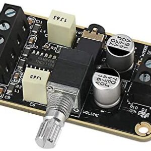 DollaTek Audio Amplifier Board, PAM8406 Digital Power Amplifier Board 5W+5W Immersion Gold Stereo Amp 2.0 Dual Channel Mini Class D DC5V Amplify DIY Circuit Module