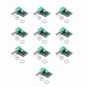 Chironal 10pcs/lot PAM8403 Mini 5V Digital Amplifier Board with Switch Potentiometer can be USB Powered GF1002